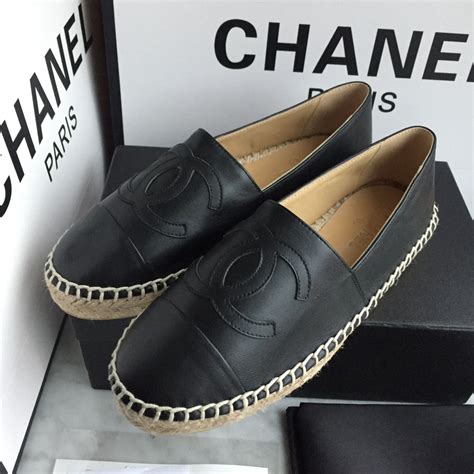 how can you tell if chanel espadrilles are fake|Chanel espadrilles real vs real.